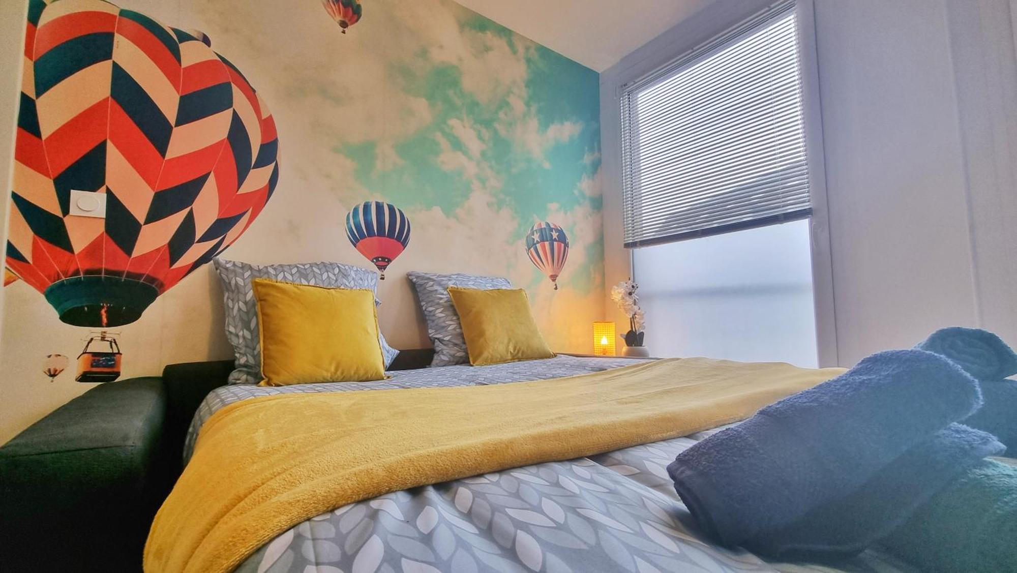 La Residence Evasion 2 - Original - Gare - Wifi - Relax Bnb ミュルーズ 部屋 写真